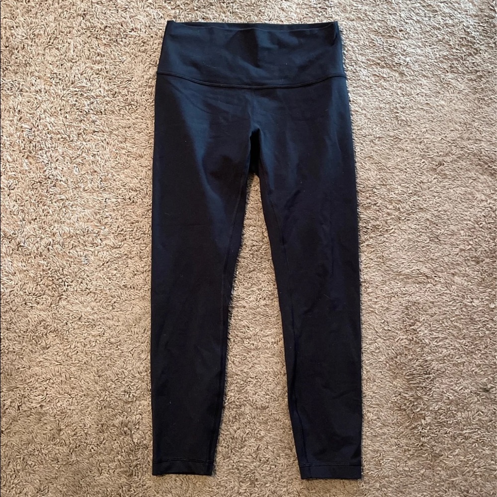 Lululemon Wunder Under High Rise 25” Black Size 8
